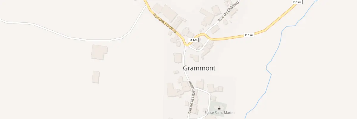 Plan du 4 Rue de la Liberation à Grammont