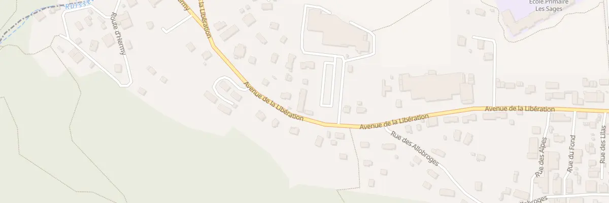 Plan du 851 Av de la Libération à Marnaz