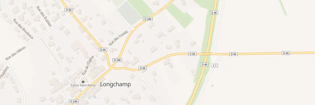 Plan du 179 Rue du Calmant à Longchamp