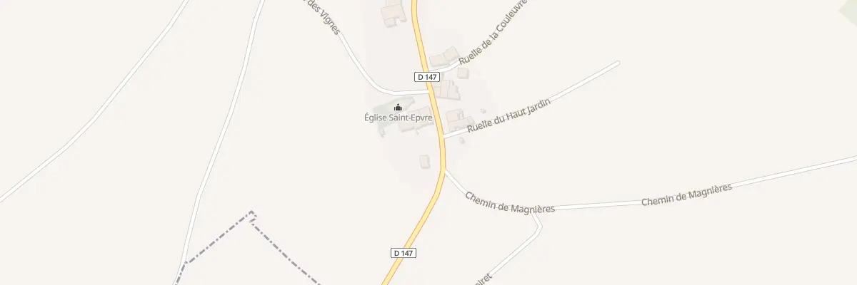 Plan du 12B Rue Sainte Epvre à Seranville