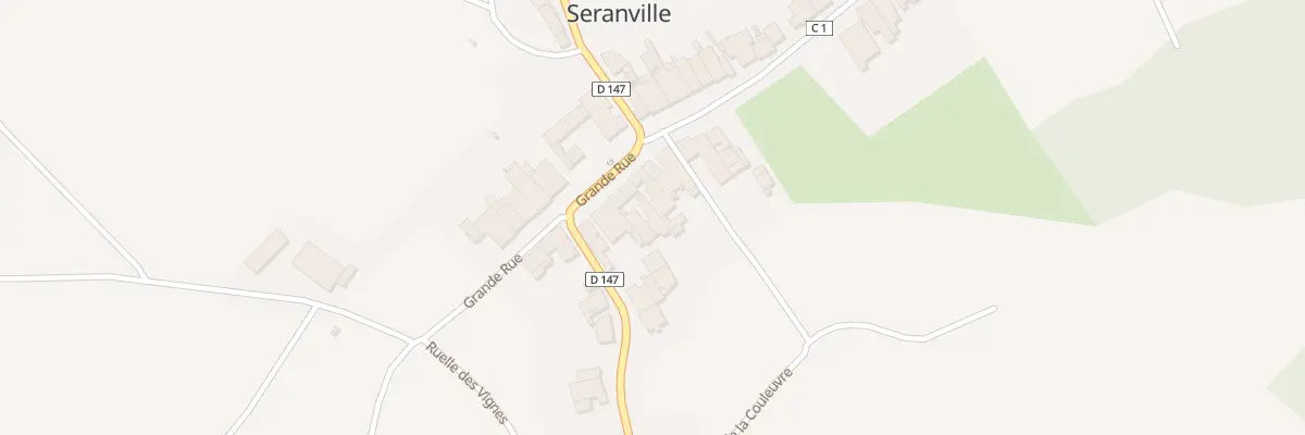 Plan du 8 Grande Rue à Seranville