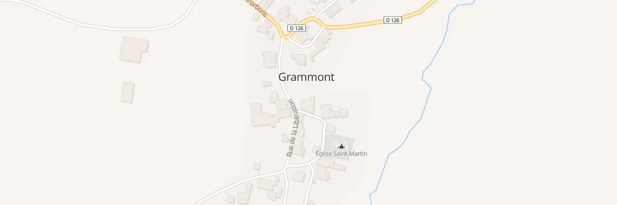 Plan du 5 Rue de la Liberation à Grammont