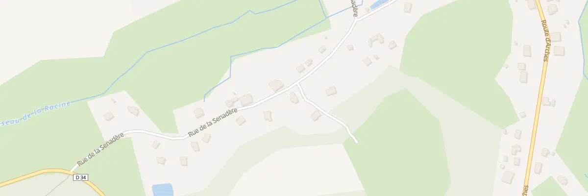 Plan du 13B Rue de la Senadère à Raon-aux-Bois