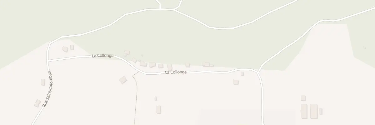 Plan du 22 La Collonge à Sainte-Marie-en-Chanois