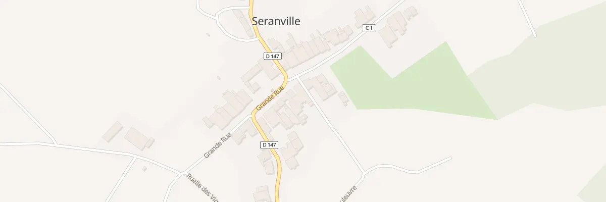 Plan du 14 Grande Rue à Seranville