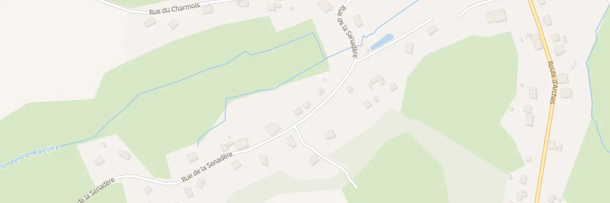 Plan du 20T Rue de la Senadère à Raon-aux-Bois