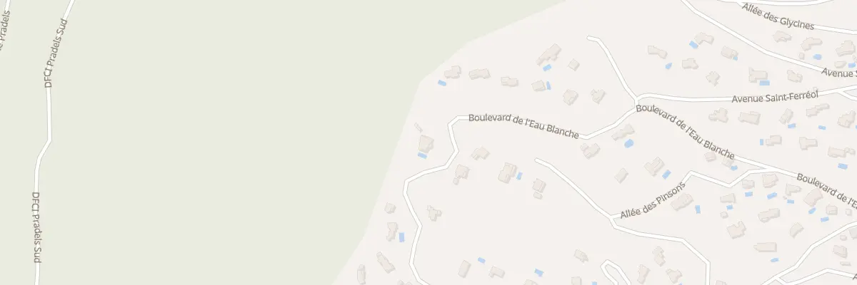 Plan du 2364 Bd de l’Eau Blanche à Cavalaire-sur-Mer