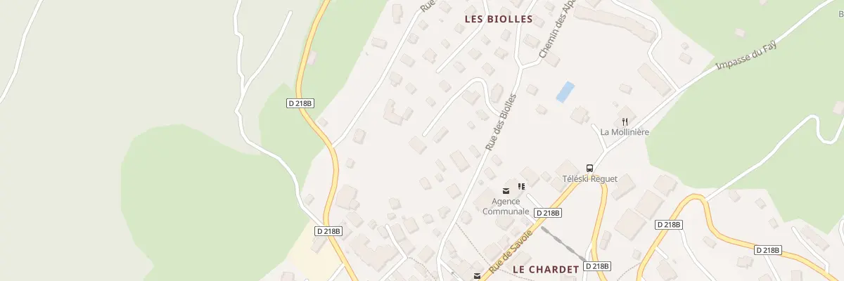 Plan du 107 Imp des Combes à Notre-Dame-de-Bellecombe
