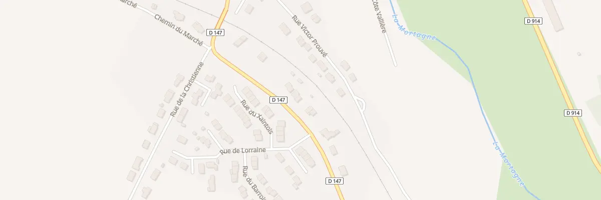 Plan du 5B Rte de Séranville à Gerbéviller