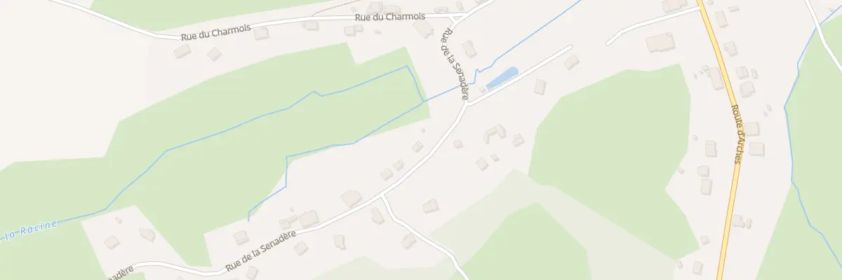 Plan du 20B Rue de la Senadère à Raon-aux-Bois