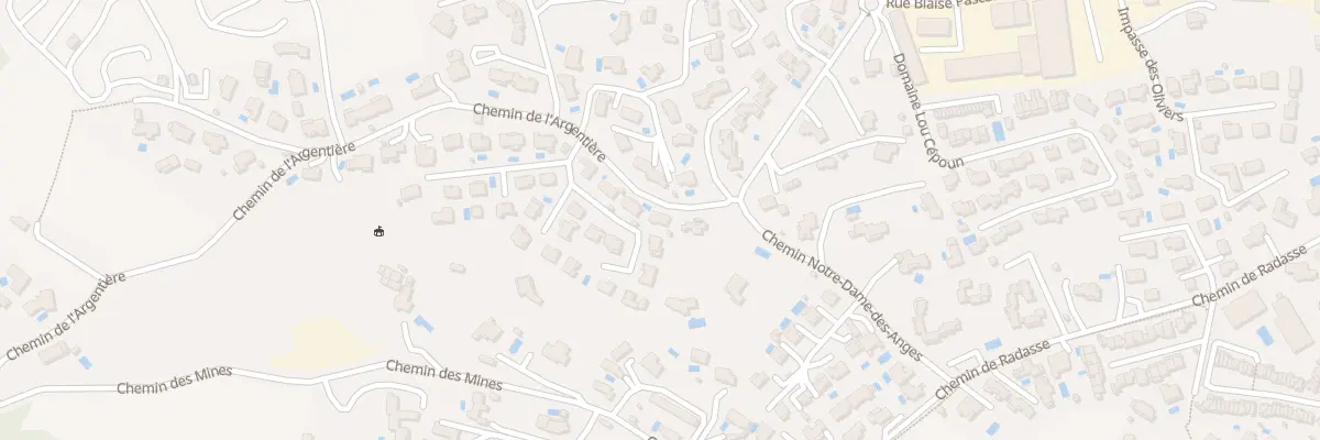 Plan du 4 All de la Musique à Cogolin