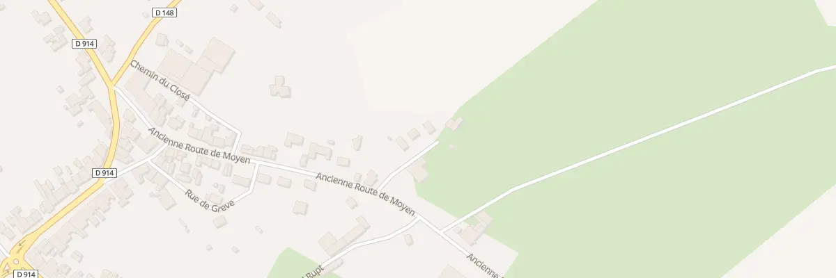 Plan du 3 Che de Falanzé à Gerbéviller