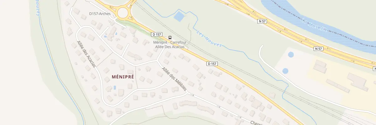 Plan du 51 Rue d’Epinal à Arches