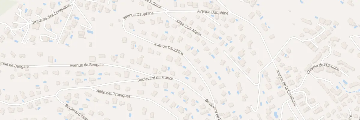 Plan du 175 Av Dauphine à Cavalaire-sur-Mer