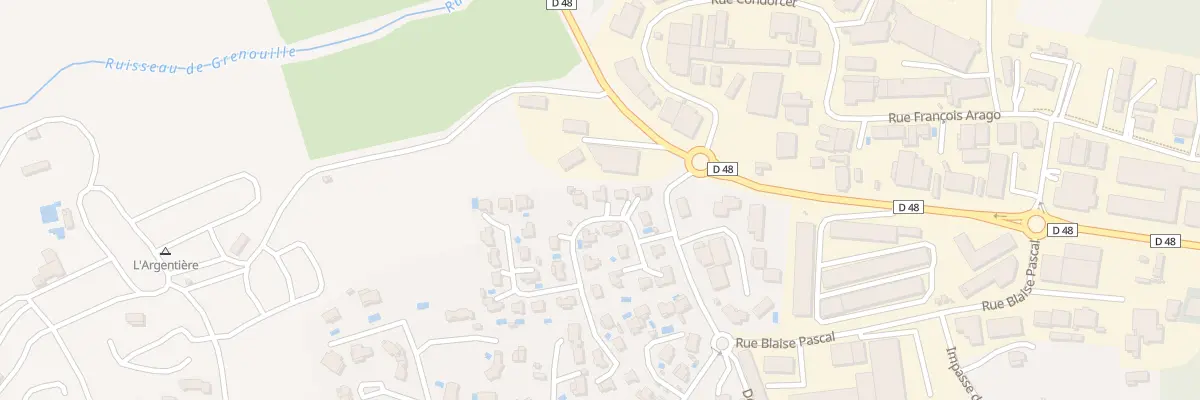 Plan du 4 Che de l’Argentière à Cogolin