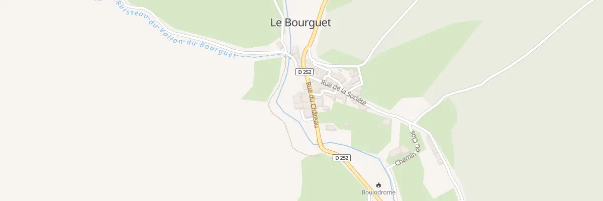 Plan du 5019 Le Village au Bourguet