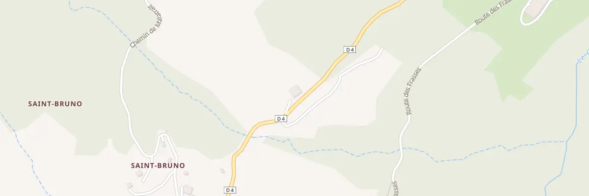 Plan du 2606 Rte de la Colombière au Reposoir