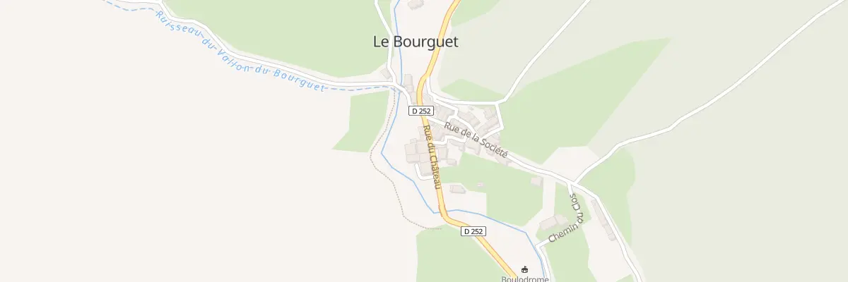 Plan du 5043 Le Village au Bourguet