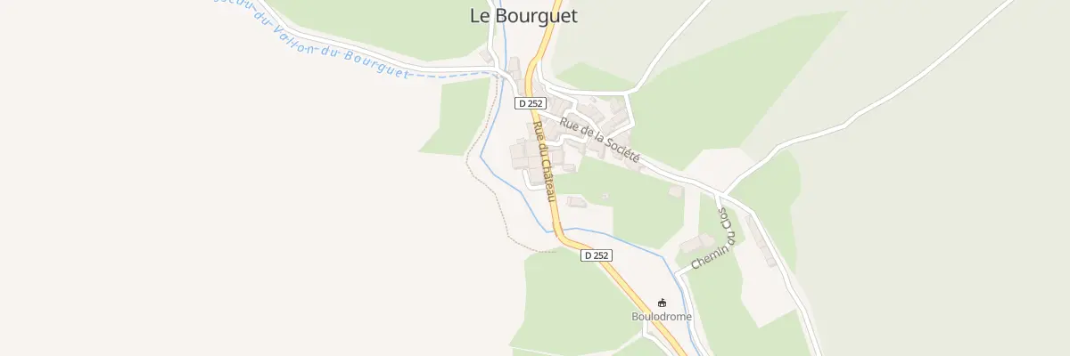 Plan du 5036 Le Village au Bourguet