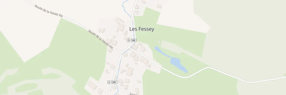 Plan du 3 Imp de la Cruaye aux Fessey