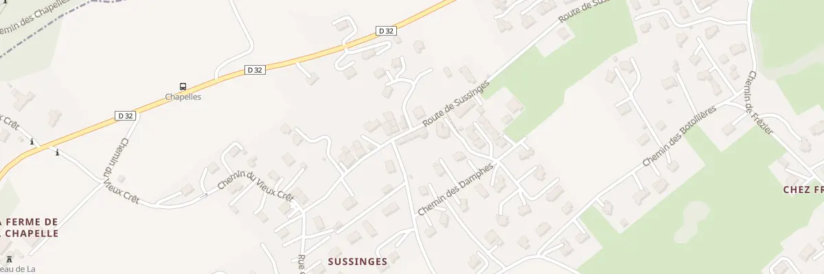 Plan du 146 Rte de Sussinges à Marin