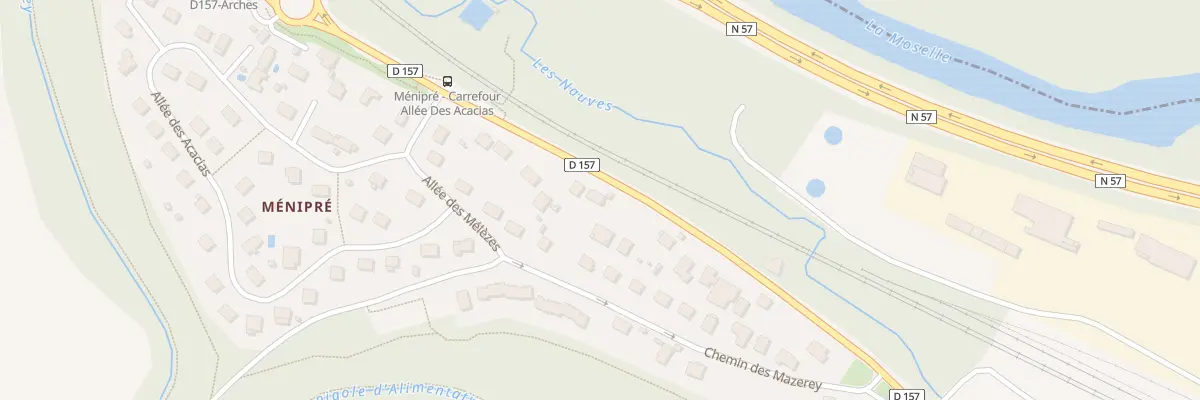 Plan du 43 Rue d’Epinal à Arches