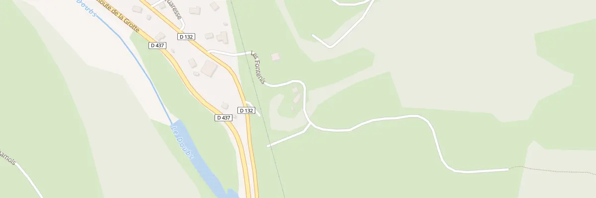 Plan du 2 Les Fontenis aux Combes