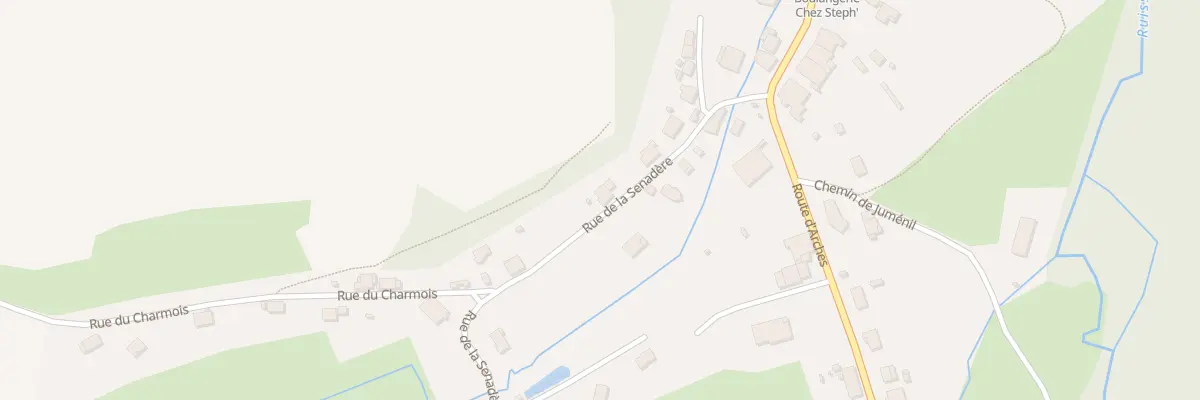 Plan du 16 Rue de la Senadère à Raon-aux-Bois