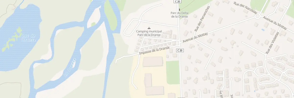 Plan du 789 Rte de la Dranse à Publier