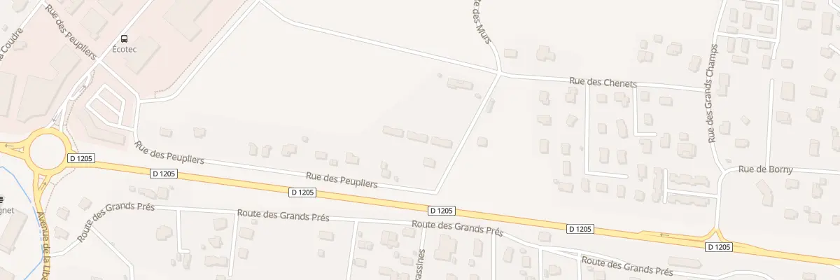 Plan du 80B Rte des Murs à Marnaz
