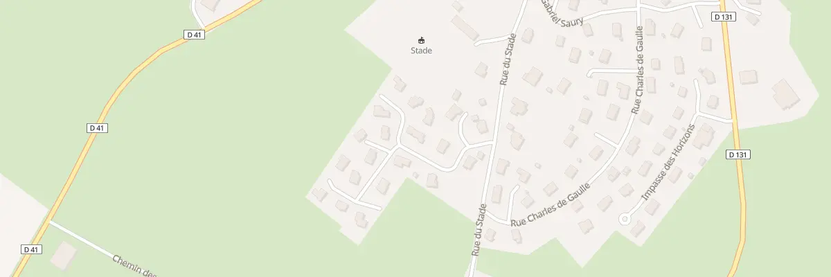 Plan du 8 Rue du Champs du Clos à Orchamps-Vennes