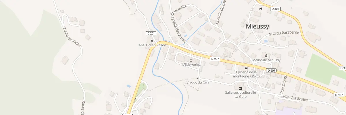 Plan du 467 Rte de la Montagne à Mieussy