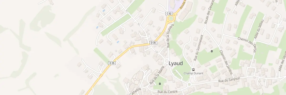 Plan du 131 Rte d’Orcier à Lyaud