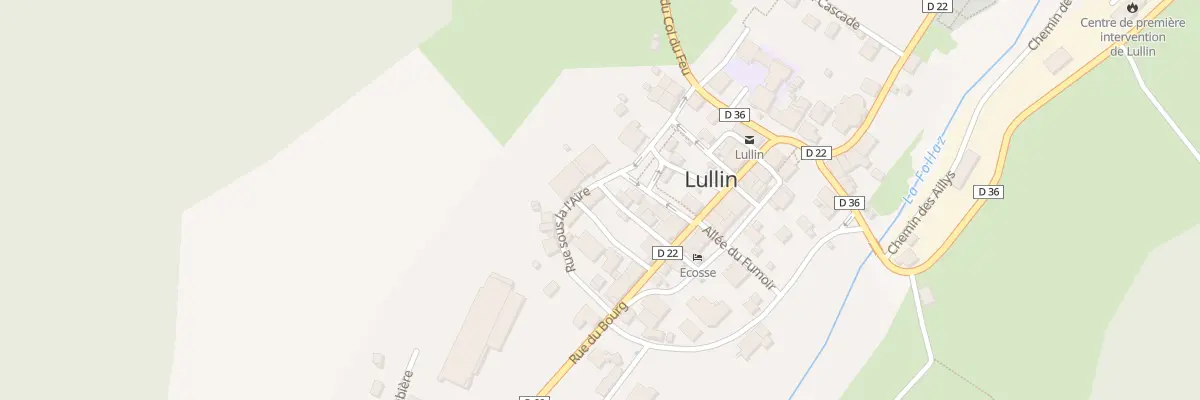 Plan du 5111 Lullin à Lullin