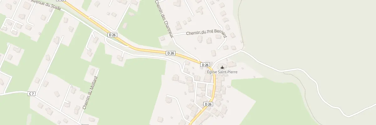 Plan du 76 Rue des Granges à Armoy