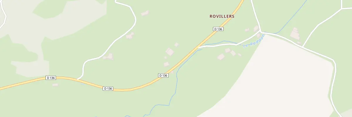 Plan du 521 Rovillers à Saint-Bresson