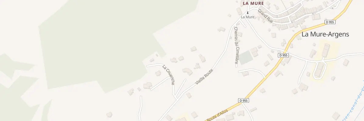 Plan du 7022 La Couenche à La Mure-Argens
