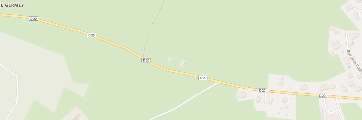 Plan du 5455 Rue de Baume Les Dames à Pierrefontaine-les-Varans