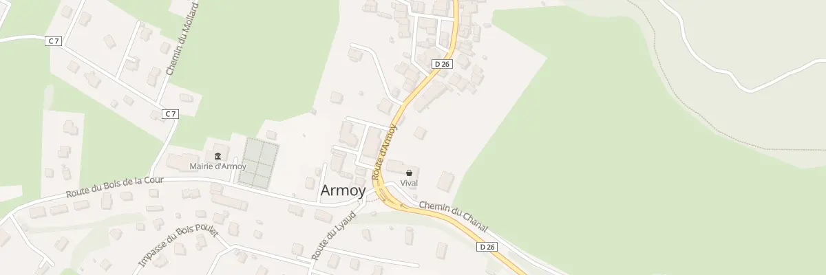 Plan du 3501 Armoy à Armoy