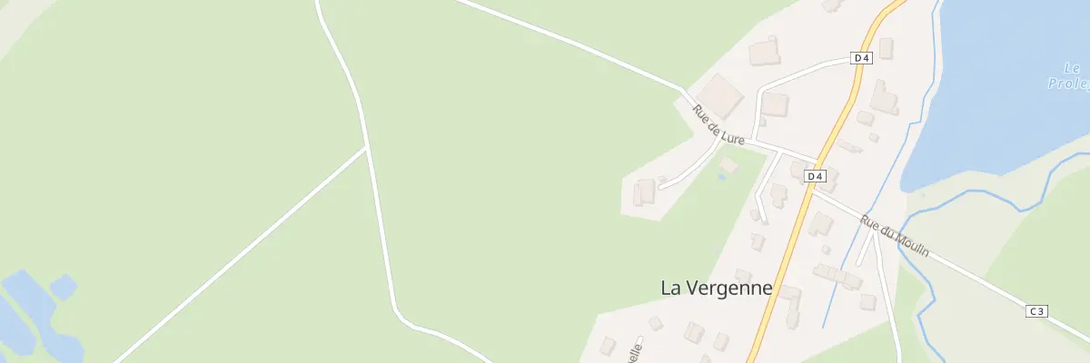 Plan du 3 Rue de Lure à La Vergenne