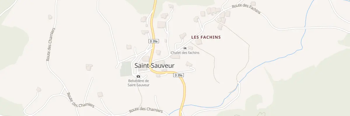 Plan du 5069 Les Fachins à Saint-Sauveur