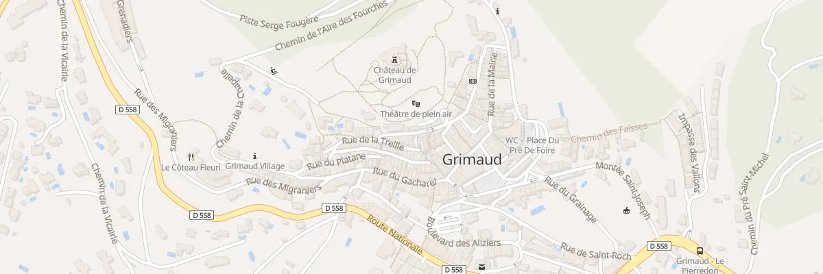 Plan du 5051 Rue des Remparts à Grimaud