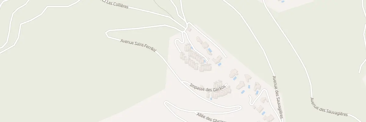 Plan du 110 Imp des Tortues à Cavalaire-sur-Mer
