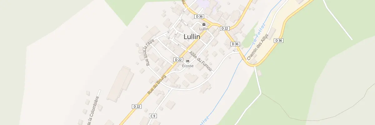 Plan du 116 Rue de la Cure à Lullin