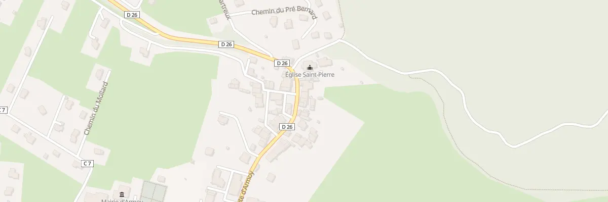 Plan du 3347 Armoy à Armoy