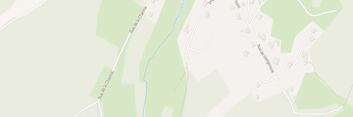 Plan du 12B Imp du Frairage à Raon-aux-Bois