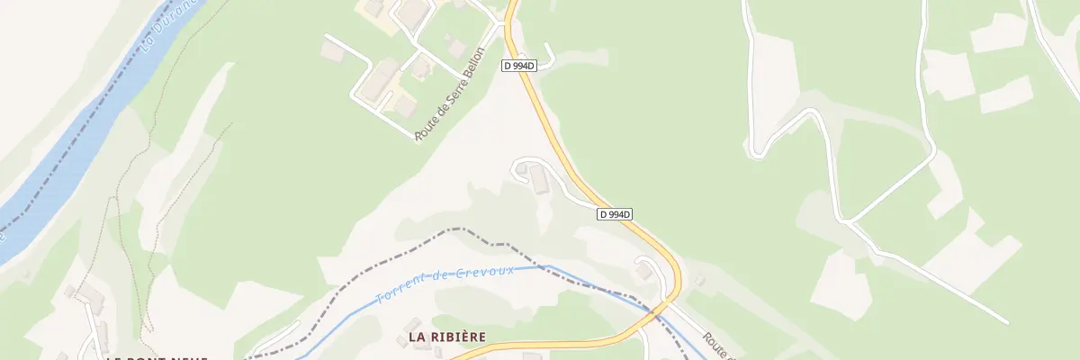 Plan du 1107 Rte de Crévoux à Saint-André-d’Embrun