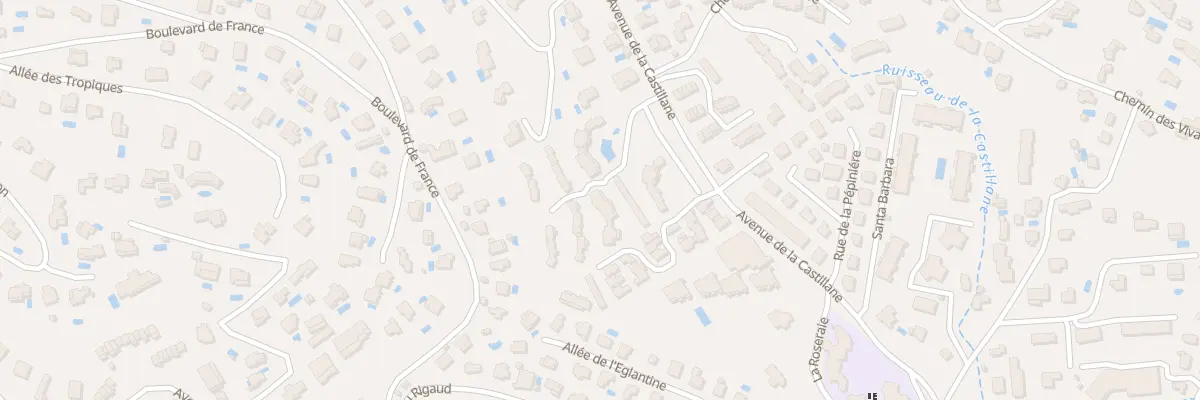 Plan du 473 Av de la Castillane à Cavalaire-sur-Mer