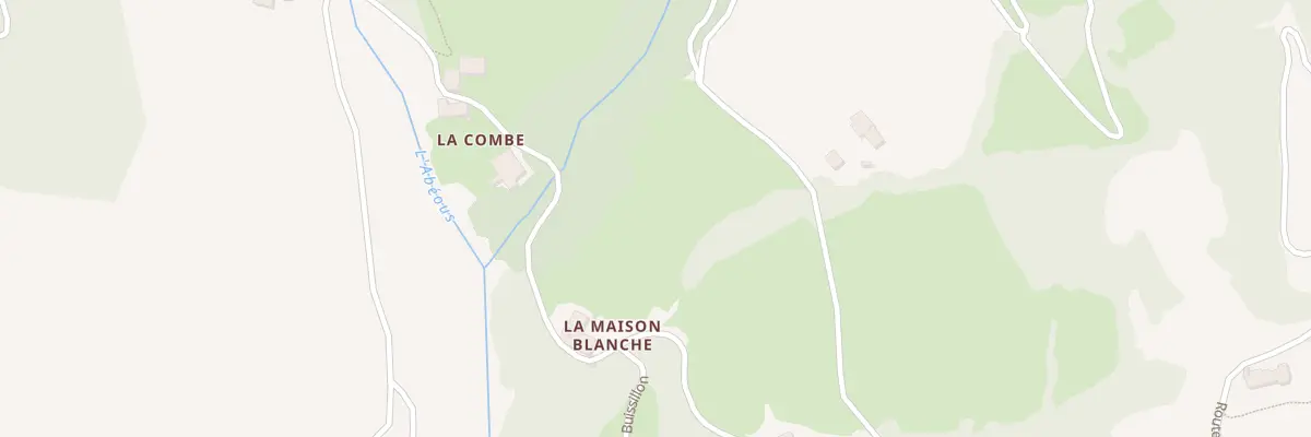 Plan du 5065 Maison Blanche à Méolans-Revel