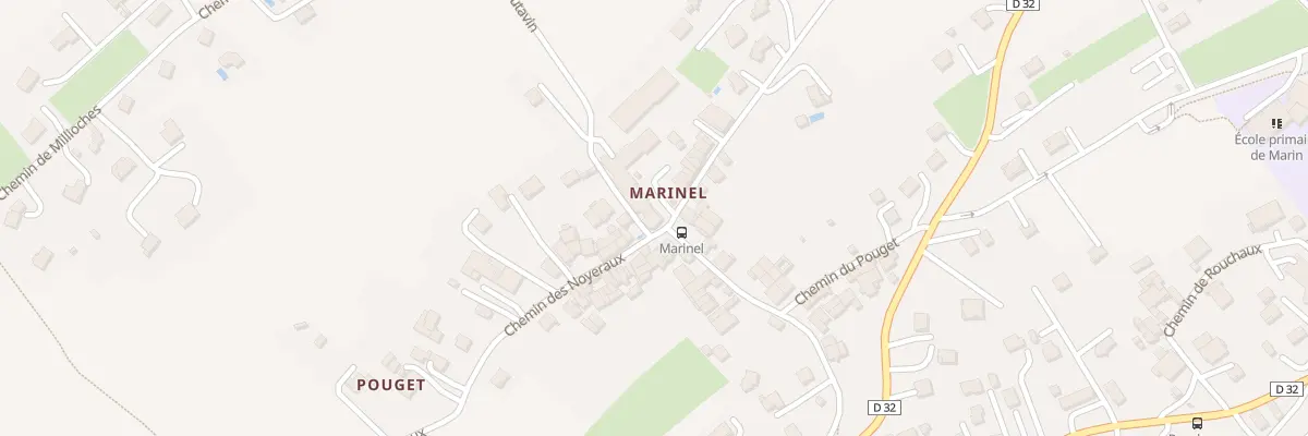 Plan du 8 Che des Noyereaux à Marin